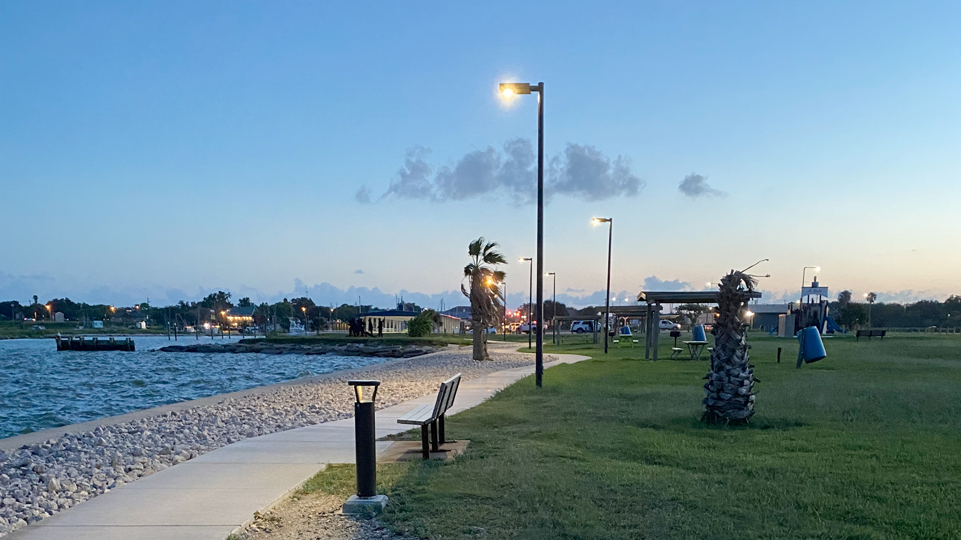 Port Lavaca, Efficacy Post Solar Lighting